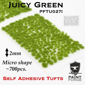 Kępki trawy Paint Forge Juicy Green 2mm Seria MICRO