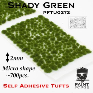 Kępki trawy Paint Forge Shady Green 2mm Seria MICRO