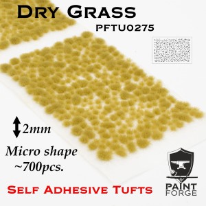 Kępki trawy Paint Forge Dry Grass 2mm Seria MICRO