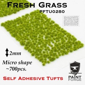 Kępki trawy Paint Forge Fresh Grass 2mm Seria MICRO