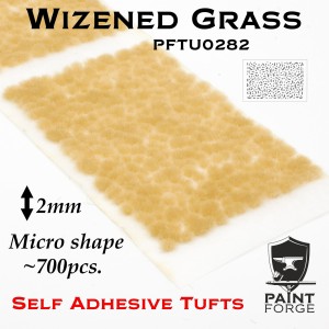 Kępki trawy Paint Forge Wizened Grass 2mm Seria MICRO