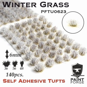 Kępki trawy Paint Forge Winter Grass 6mm 140 szt